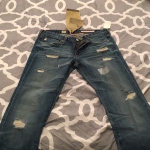 AG Adriano goldschmeid angel boot but jeans